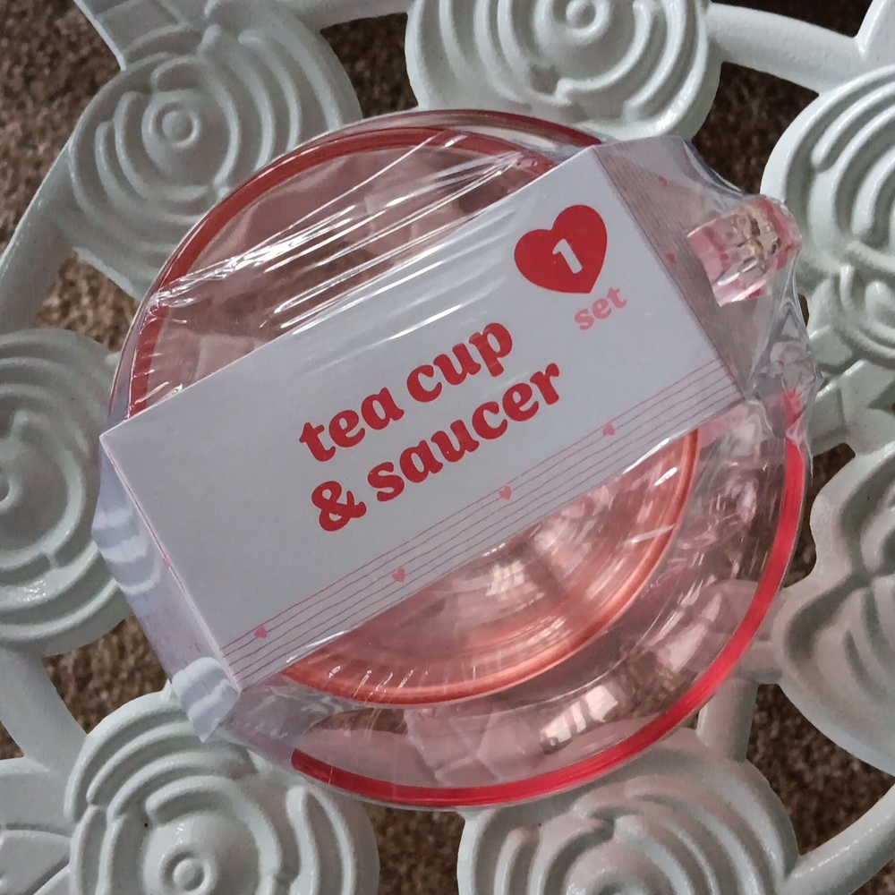 Target Pink Teacup and saucer set